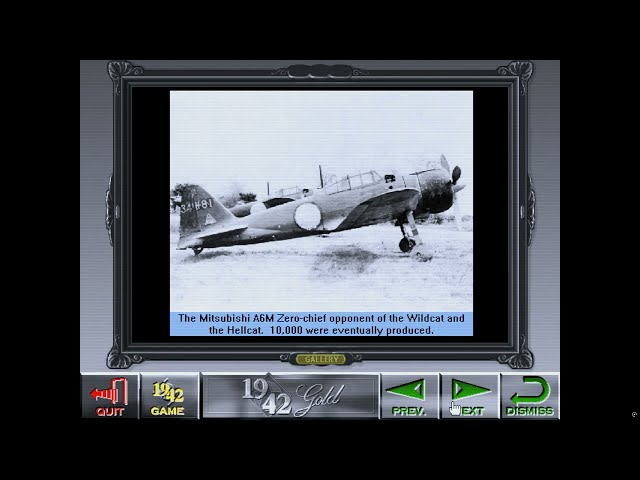 1942: The Pacific Air War Gold (DOSBox Staging, Windows for Workgroups,  multimedia app)