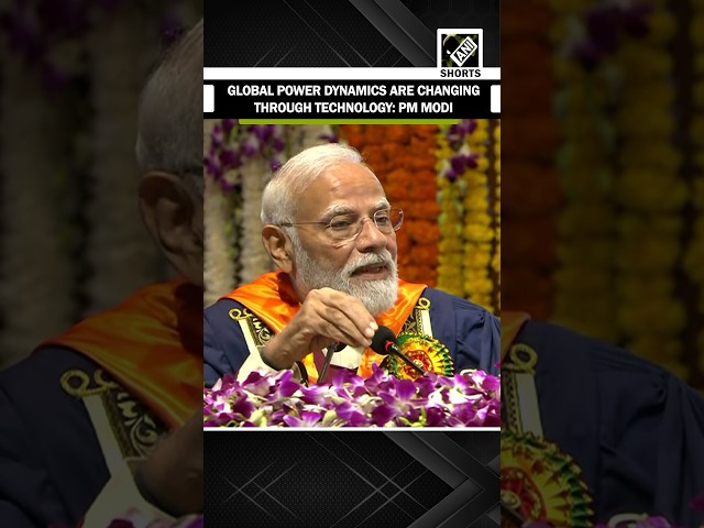 “Global power dynamics are changing...” PM Modi’s big message on tech led-changes in global power