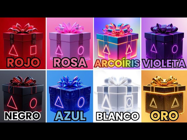 ELIGE TU REGALO DE 8 🎁 EDICIÓN EL JUEGO DEL CALAMAR 2 🔺 CHOOSE YOUR GIFT 🦑 SQUID GAME 2