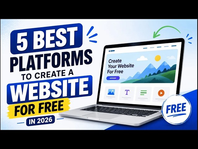 5 Best Platforms to Create a Website for Free in 2026 | BestHostingCoupons.com