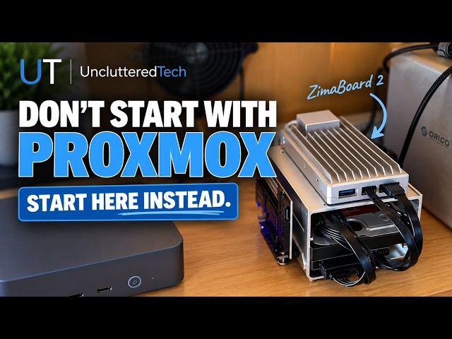 The Right Way to Start a Homelab (And Why it is NOT Proxmox)