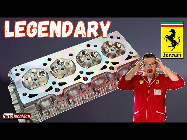 Insane 5 Valve Ferrari F355 Cylinder Heads Restored With New Valve Guides