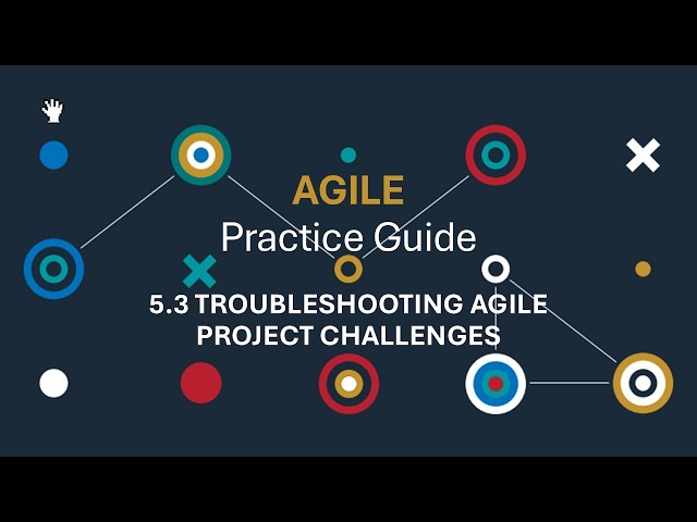 5.3 TROUBLESHOOTING AGILE PROJECT CHALLENGES (Agile Practice Guide by Project Management Institute)