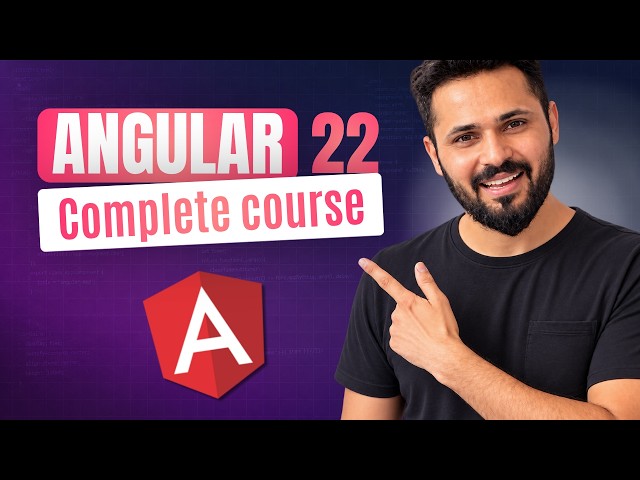 Angular 22 Full Course 2026 | Complete Angular Tutorial for Beginners in Hindi