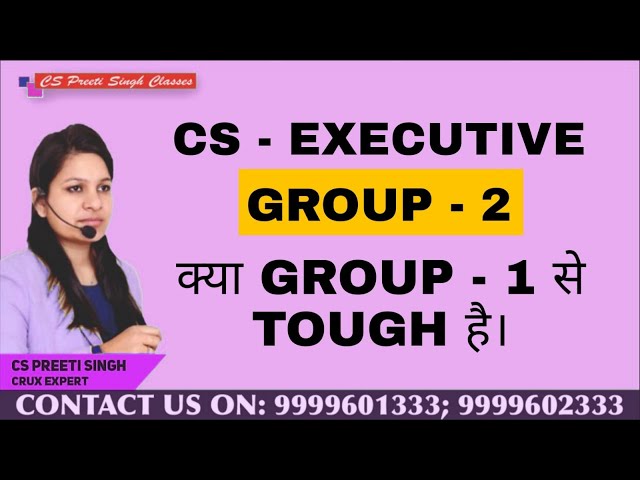 CS Executive Module 2  I CS Executive Module 2 Tough or Easy  I Best CS Classes Group 2 I