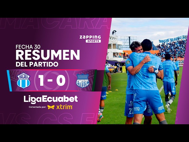 Macará 1 - 0 CS Emelec / Matchday 30 / Liga Ecuabet connected by Xtrim2026