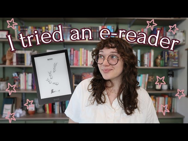 trying an e-reader for the first time | Boox Go 6 review & unboxing