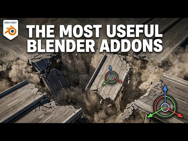 The Most Useful Blender Addons