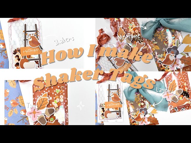 Shaker Tags|Acorn Lane|Simple Stories| Conny Craig |Fall Project 🍂🍂🍁🍁🍁