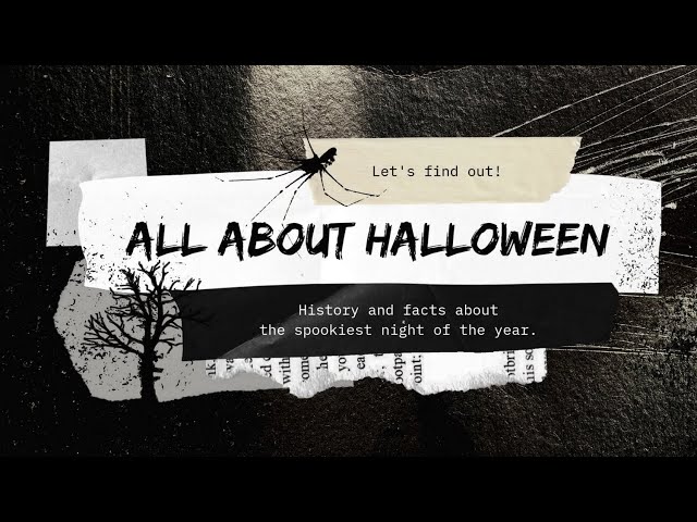 All about Halloween | English Task