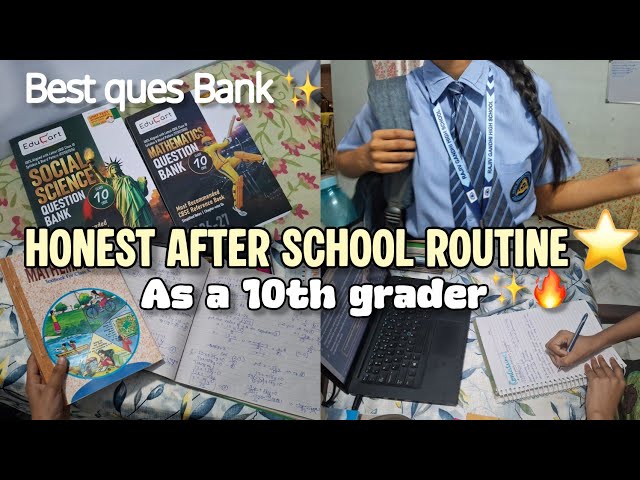 HONEST AFTER SCHOOL ROUTINE! ⭐ AS A 10TH GRADER ✨🔥#10th