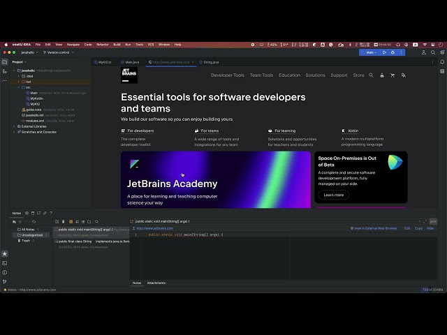 Code Note Plugin for IntelliJ IDEs