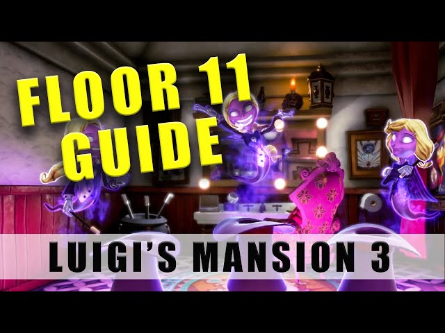 Luigi's Mansion 3 Floor 11 walkthrough - 100% 11F Twisted Suites guide & how to get to Wardrobe boss
