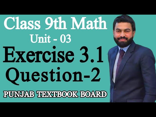 Class 9th Math Unit-3  Exercise 3.1 Question 2 (i-iv)-  Math 9th - Ordinary Notation -Ch 3 Logarithm