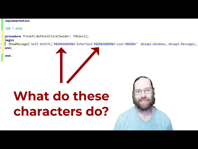 Strings From the Debugger - Delphi #216