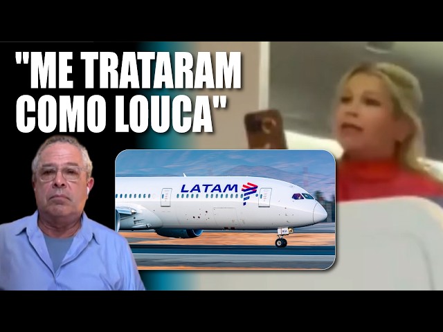 ESCÁNDALO EN EL VUELO: LATAM PIDE DISCULPAS A LA PASAJERA