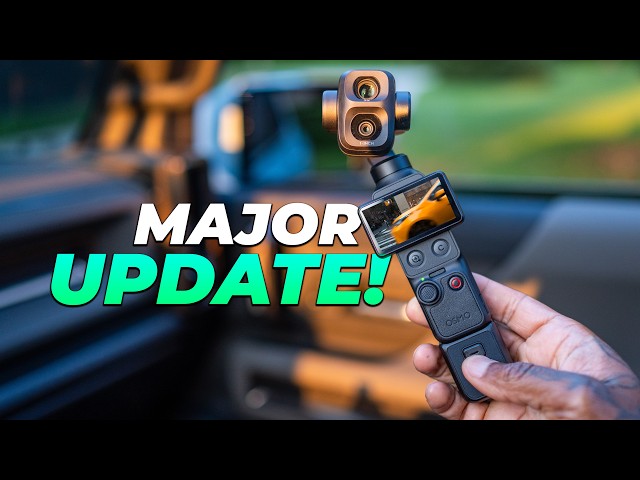 FINALLY! DJI just added some huge features to the Pocket 4P