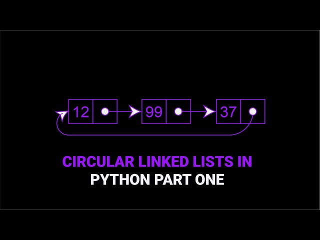 Circular Linked List in Python | Part One
