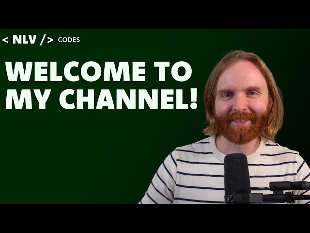 Welcome to My Channel!