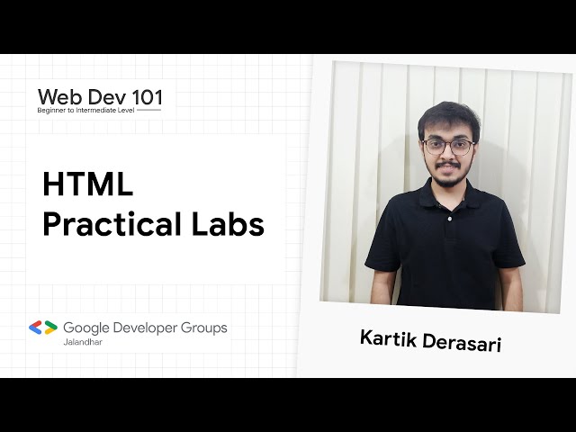 2. HTML Practical Labs | Web 101 | #TechDrill