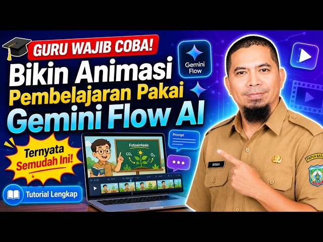 Teachers Must Try This! 😱 Creating Educational Animations With Gemini Flow AI Is Actually This Ea...