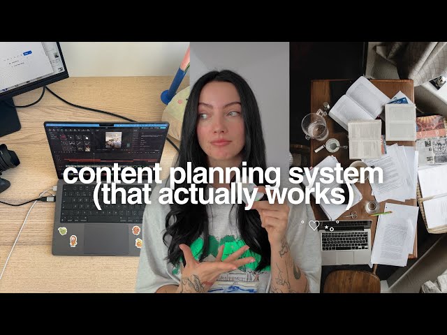 how to actually plan your content (without overthinking it)