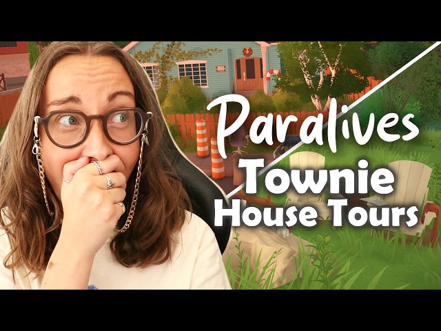 Touring Every Single Townie House in Paralives!