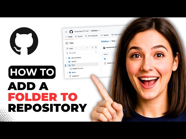 How to Add a Folder to a GitHub Repository