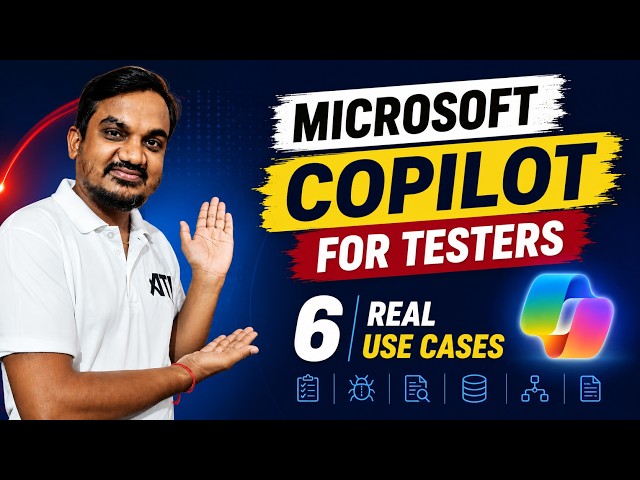 Microsoft Copilot for Testers | 6 Real Use Cases Every QA Should Know