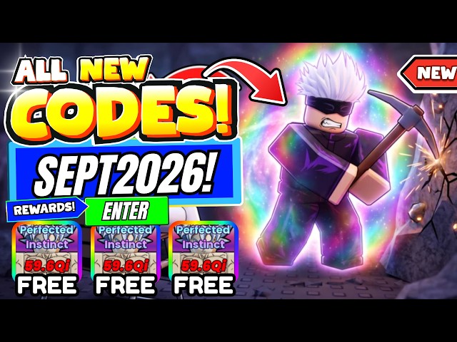 *NEW CODES* ALL WORKING CODES FOR MY ANIME MINE IN SEPTEMBER 2026! ROBLOX MY ANIME MINE CODES
