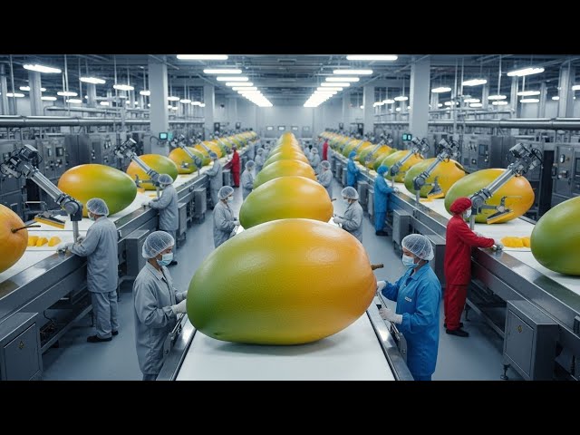 Inside a Dried Mango Factory – Preserving Exotic Fruit for Global Export Full Process