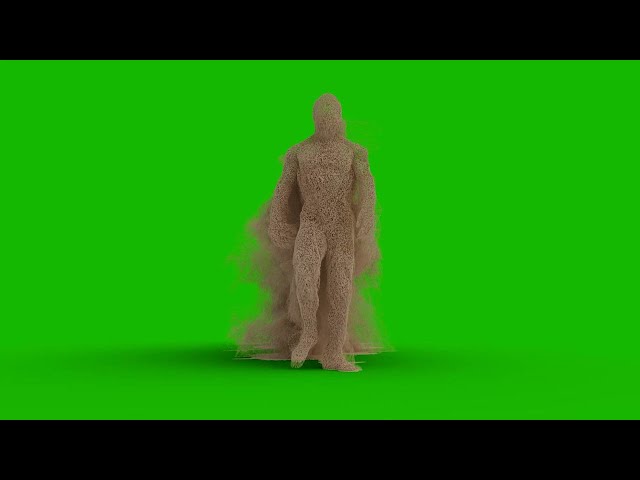Green Screen Sand Monster VFX Free Download