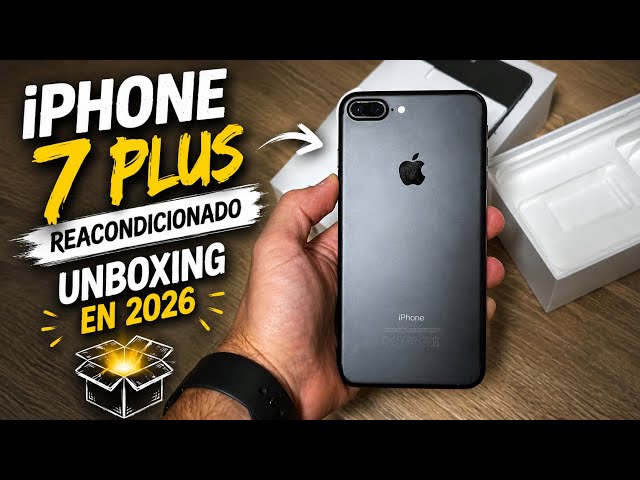 Refurbished iPhone 7 Plus UNBOXING in 2026 for $40 📲 IS IT WORTH IT? We put it to the test