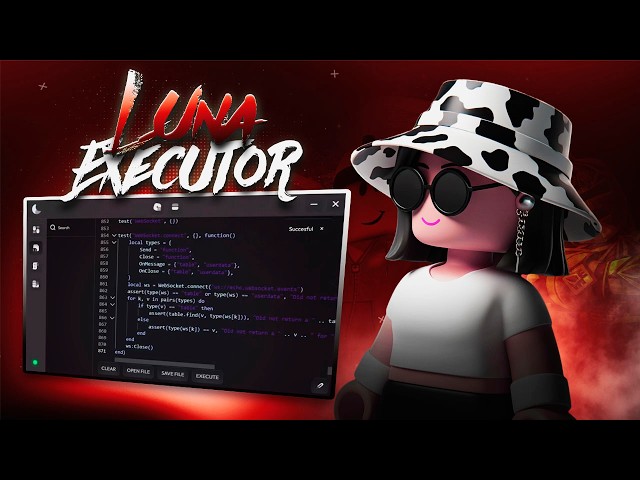 Roblox Executor LUNA | Free OP Exploit Web Working 2026 PC