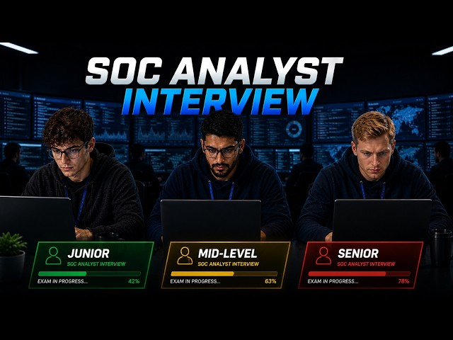 3 SOC Analysts Answer an Alert Triage Question (Expert Breaks Down Who Gets Hired)