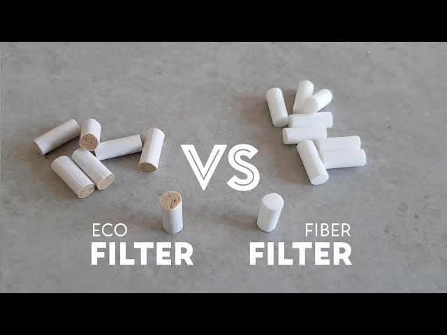 Filter vs Filter - Rolling filters which is best! Eco vs Synthetic Cotton Fiber