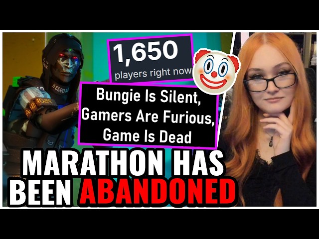 Marathon ABANDONED 😬 Bungie DITCHES Social Media, Playercounts Tank To 1,500, Players Drop The Game