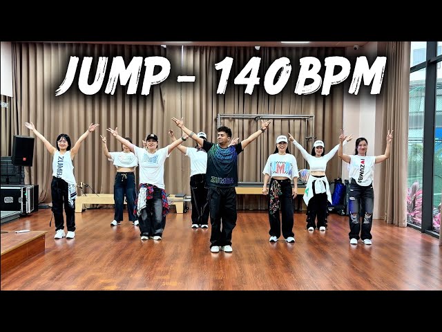 JUMP - 140 BPM - @frogplummusic  | Zumba Fitness | Happy Mehra Choreography 