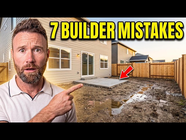 Brand New Home? Your Builder Made These 7 Backyard Mistakes!