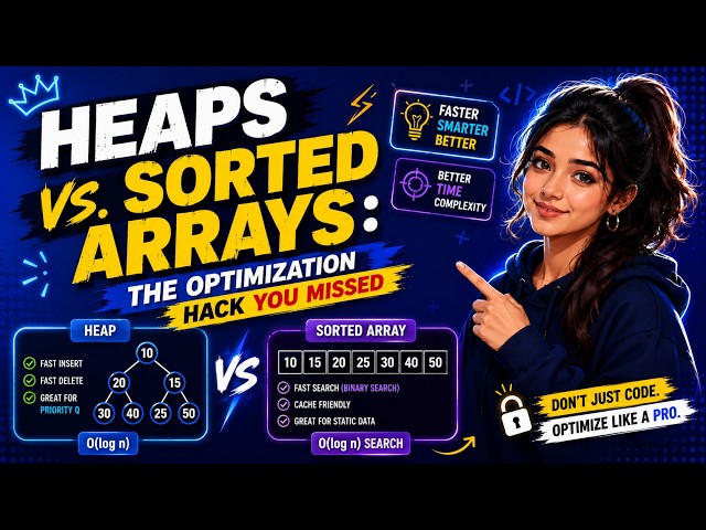 Heaps vs. Sorted Arrays: The Optimization Hack You Missed