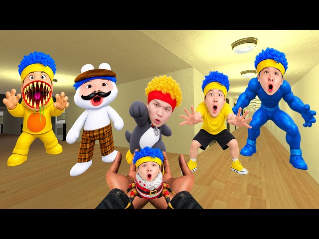 I Got CHASED by The REAL D Billions in a Liminal Hotel! | GMod Nextbots