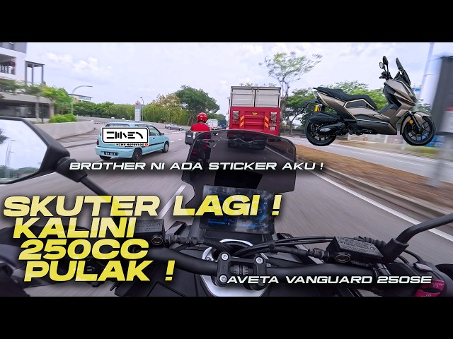 MERACUN DIRI DENGAN SKUTER PILIHAN HATI ! Aveta Vanguard 250 | Insta360 Ace Pro 2 [4K]