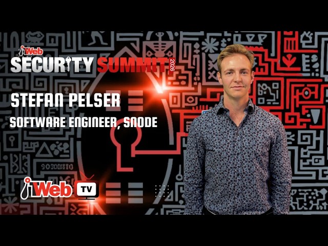 ITWeb TV Live @ Security Summit 2026 - Stefan Pelser, software engineer, Snode