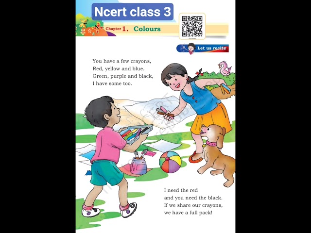 Ncert class3 poem #englishpoems #ncertclass3 #santoorgrade3 #poemcolours #poemsforclass3
