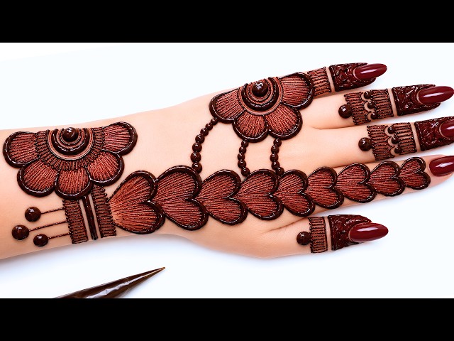 Easy mehandi ke design | Mehndi design simple |  mehndi design new 2026 | Henna Design #mehndi