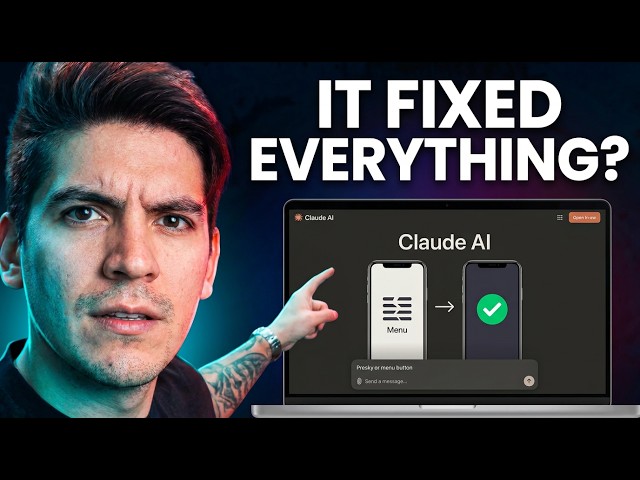 🚀 Claude AI Web Design Tutorial: How I Debugged & Fixed Layout Errors Fast!