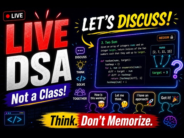 DAY 2 : Live DSA question series : DSA in python