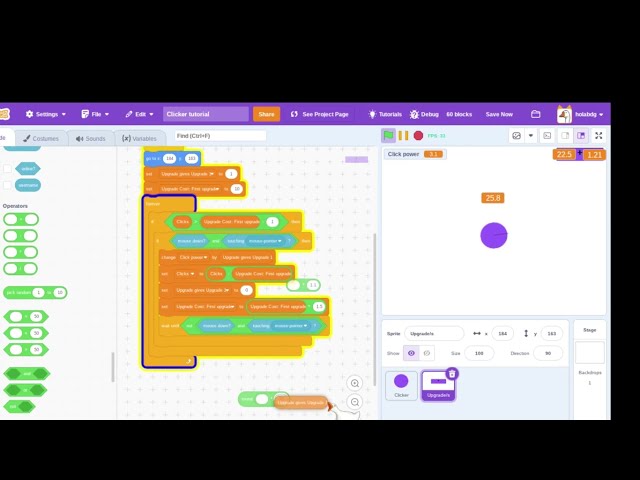 How To Make A Clicker Game In Scratch (Easy Beginner Tutorial!)