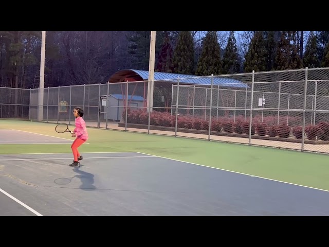 Tennis Practice Shots
