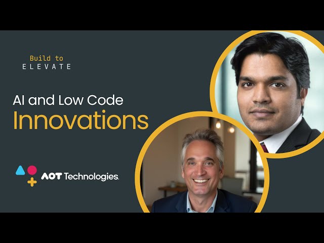 AI and Low Code Innovations with @formsflowai